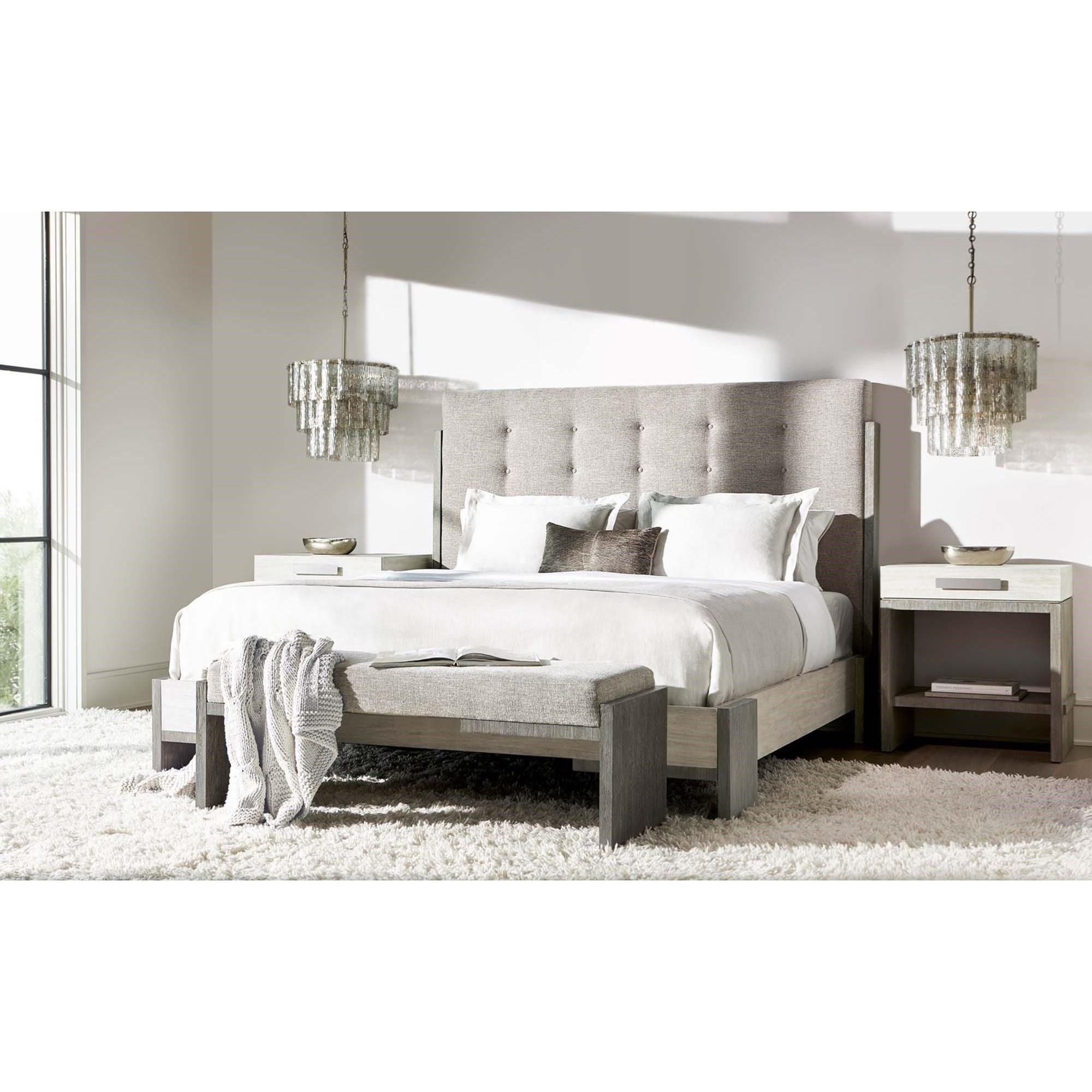 Bernhardt upholstered 2025 king bed